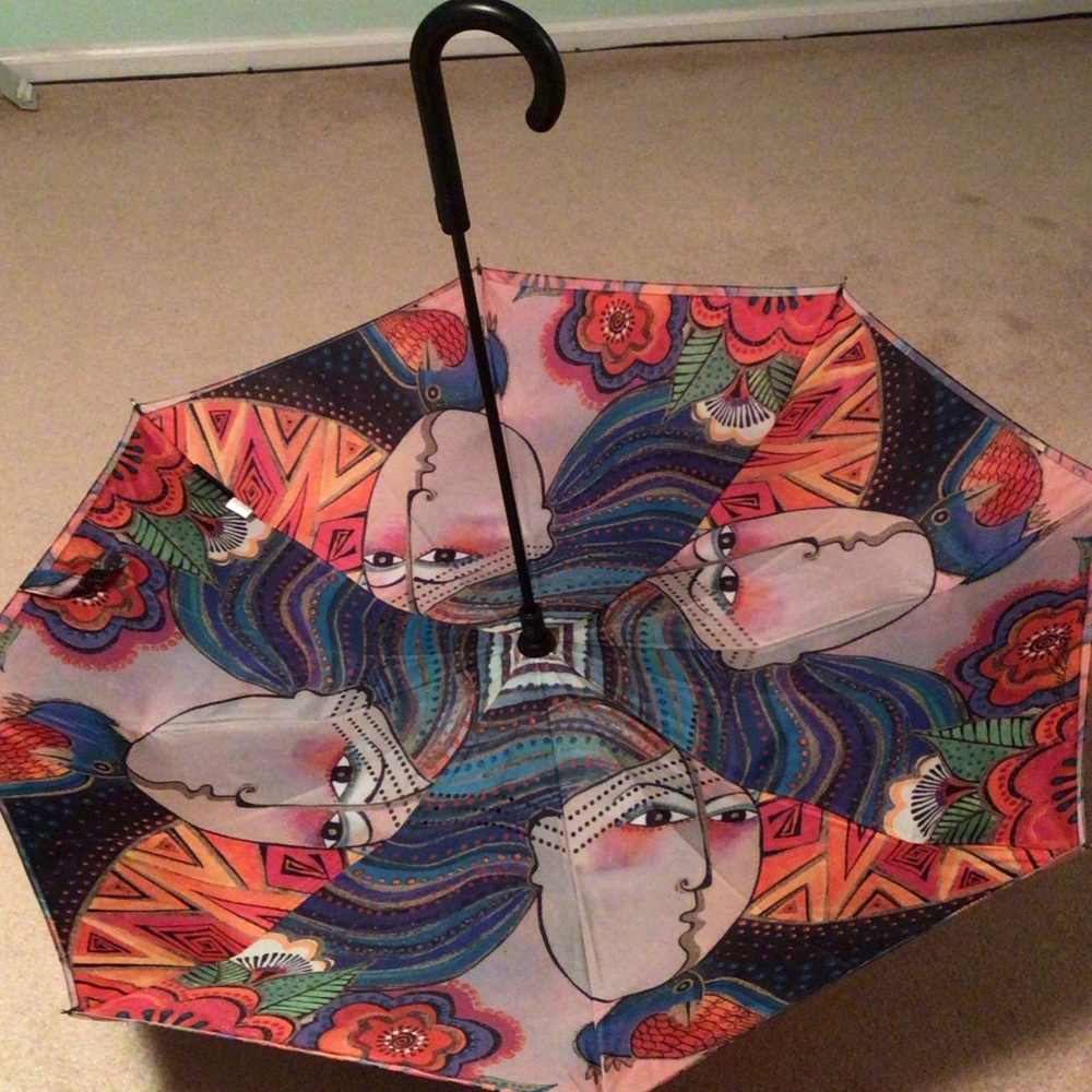 New Galleria Reverse Close Umbrella.